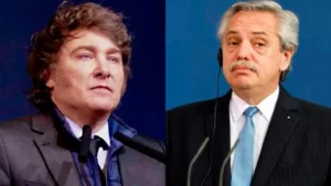 Javier Milei cruzó a Alberto Fernández por el precio de la carne: “Analfabeto e incompetente”