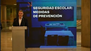 Jorge Macri activó un protocolo ante amenazas de tiroteos escolares: “No se trata de una broma, es un delito”