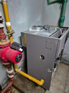 Avanza la obra de calefacción en el jardín n°27: ya se renovó el sistema y resta la habilitación final