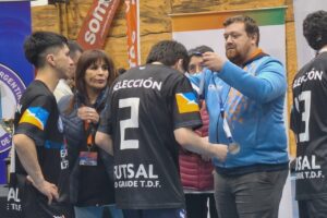 La Secretaría de Deportes participó en el acto de clausura del torneo argentino de selecciones “B” de futsal CAFS