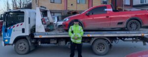 Secuestro y notificación judicial en Ushuaia