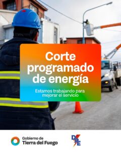 Corte programado de energía en Ushuaia por obras de mantenimiento y mejora de la red eléctrica