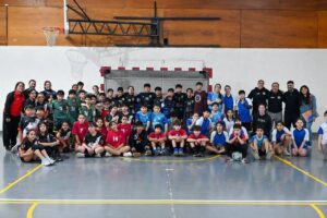 El handball infantil vivió una gran jornada deportiva en Tolhuin