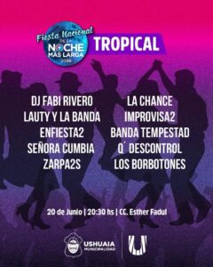 La “Noche Tropical” llega este sábado 20 al Centro Cultural Esther Fadul