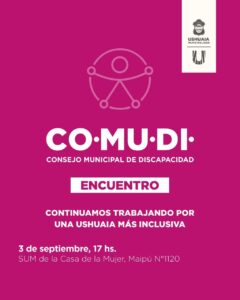 El COMUDI convoca a un nuevo encuentro para dar continuidad al trabajo conjunto
