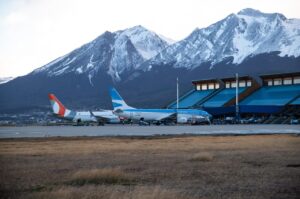 Se registró un récord de pasajeros que llegaron por vía aérea en julio al fin del mundo