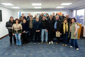 El Ministro Canals recibió a representantes de la Federación Argentina de Trabajadores Viales
