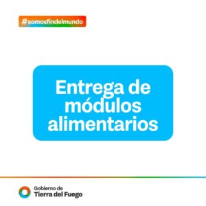 Cronograma de entrega de módulos alimentarios