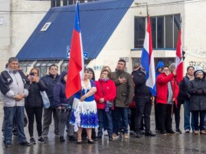 El municipio acompañó al pueblo chileno en el acto por el 216° aniversario de su independencia