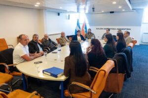 OSEF y autoridades de Tolhuin avanzan en un acuerdo para regularizar la deuda y proyectan nueva nueva sede