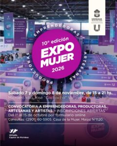 La Municipalidad de Ushuaia abre las postulaciones para participar de la 10° edición de la expo mujer