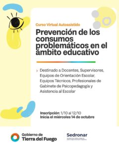 La provincia impulsa capacitación sobre prevención de consumos digitales problemáticos