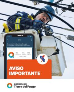 Corte del servicio eléctrico en Ushuaia